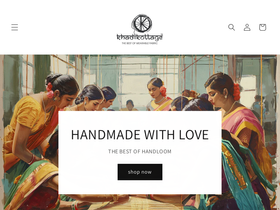 khadikottage.com homepage screenshot