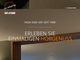 'sg-akustik.de' screenshot
