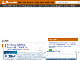 'ozbargain.com.au' screenshot