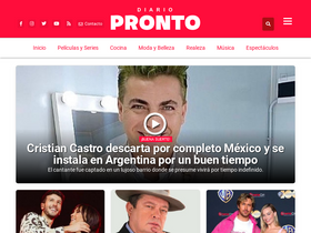 'diariopronto.com' screenshot