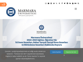 'ikf.marmara.edu.tr' screenshot