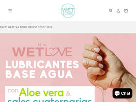 bewetlove.com homepage screenshot