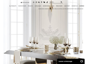 'bocadolobo.com' screenshot