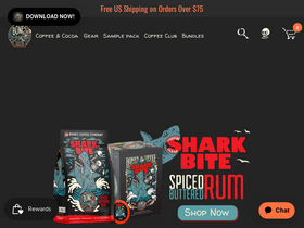 'bonescoffee.com' screenshot