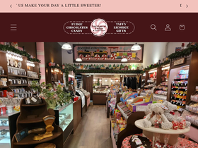nwfudge.com homepage screenshot