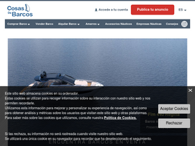 'cosasdebarcos.com' screenshot