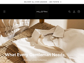 klothlb.com homepage screenshot