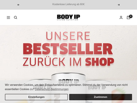 'bodyip-nutrition.de' screenshot