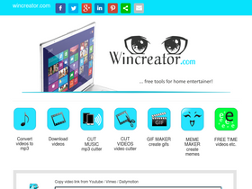 'wincreator.com' screenshot