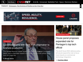 'c4isrnet.com' screenshot