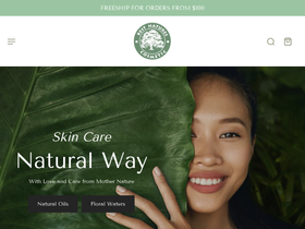 Best Natures Cosmetic website screenshot