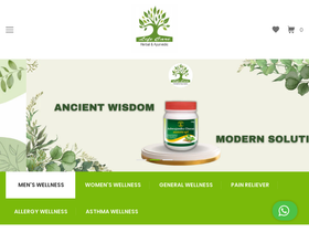 lifecareherbalayurvedic.com homepage screenshot