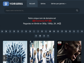 'voirseries.co' screenshot