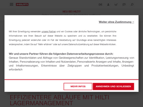 'hilti.ch' screenshot