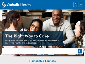 'chsbuffalo.org' screenshot