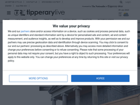 'tipperarylive.ie' screenshot