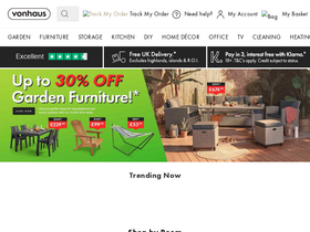 'vonhaus.com' screenshot