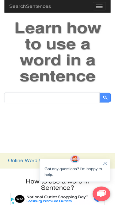 searchsentences.com
