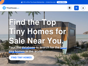 'tinyhouse.com' screenshot