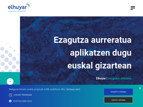 'elhuyar.eus' screenshot