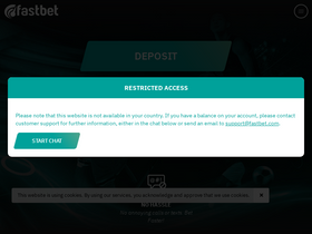 'fastbet.com' screenshot