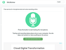 'micworker.com' screenshot