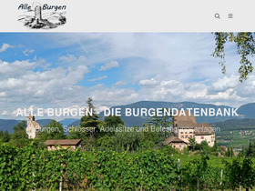 'alleburgen.de' screenshot