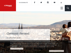 'clermont-ferrand.fr' screenshot