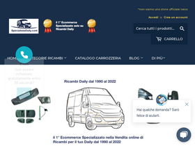 Specialistadaily homepage screenshot