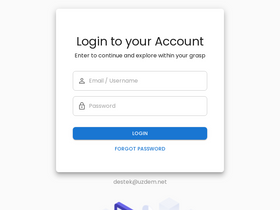 'uzdem.net' screenshot