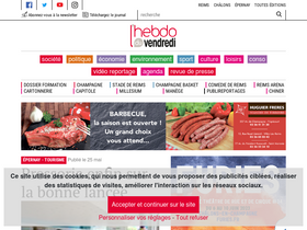 'lhebdoduvendredi.com' screenshot