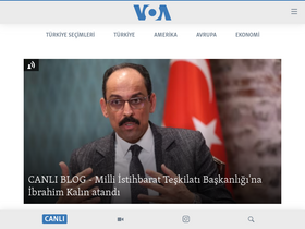 'voaturkce.com' screenshot