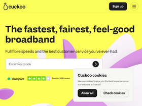 'cuckoo.co' screenshot