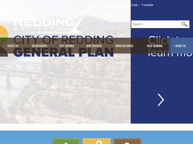 'cityofredding.org' screenshot