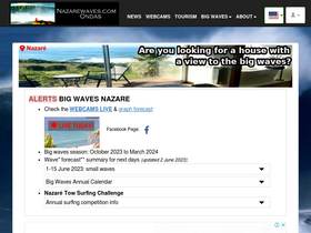 'nazarewaves.com' screenshot