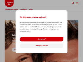 'colgate.pl' screenshot