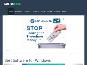 'softoware.org' screenshot