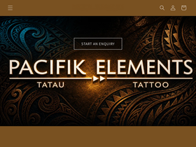 pacifikelements.com homepage screenshot