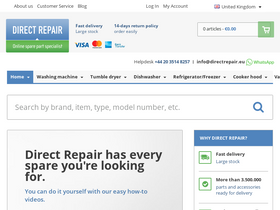 'directrepair.eu' screenshot