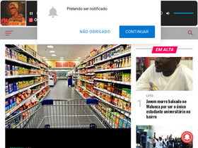 'correiokianda.info' screenshot