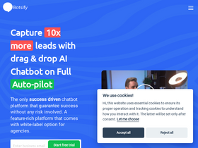 'botsify.com' screenshot
