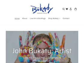 johnbukaty.com homepage screenshot