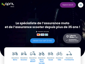 'april-moto.com' screenshot