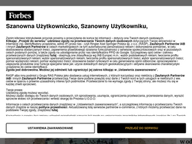'forbes.pl' screenshot