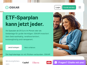 'oskar.de' screenshot