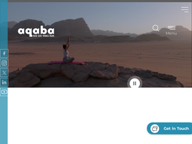 'aqaba.jo' screenshot