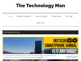 'thetechnologyman.com' screenshot