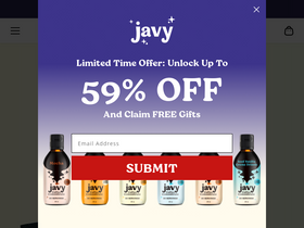 'javycoffee.com' screenshot