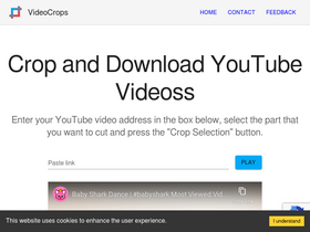 'videocrops.com' screenshot