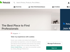 'houzz.com.sg' screenshot